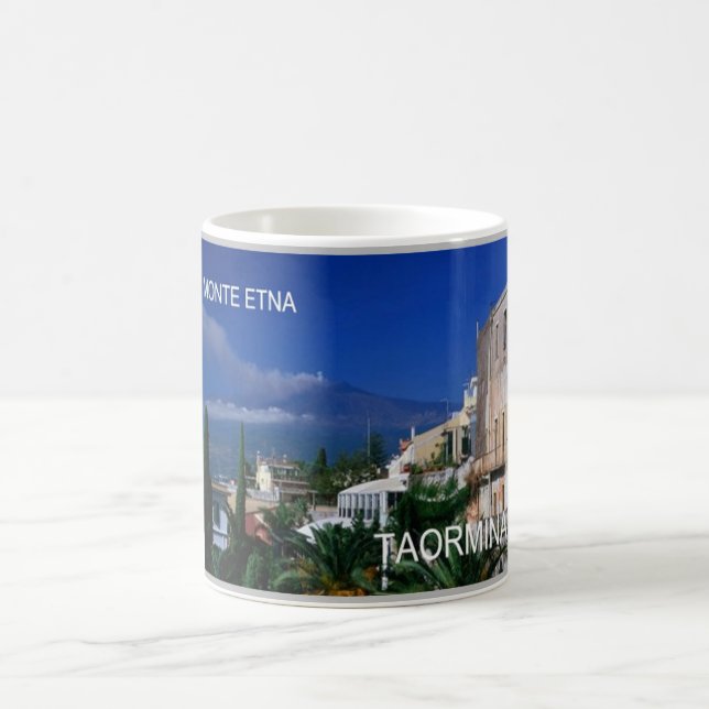 Italy - Sicily - Taormina - Etna - Coffee Mug (Center)