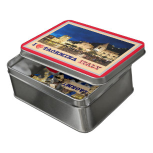 Italy - Sicily - Taormina - I Love - Jigsaw Puzzle