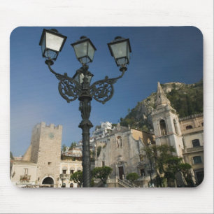 ITALY, Sicily, TAORMINA: Piazza iX Aprile, San Mouse Pad