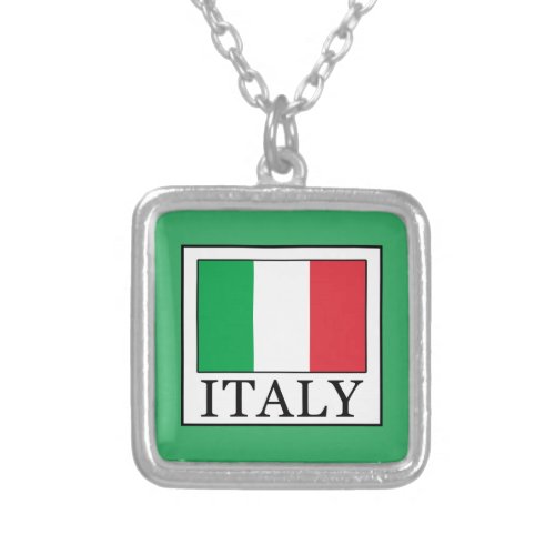 Italy Silver Plated Necklace