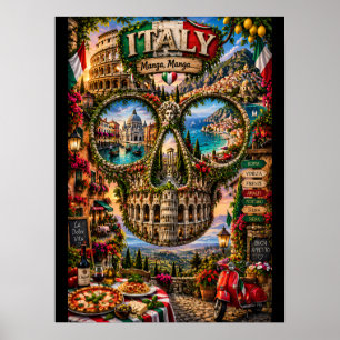 Italy Skull Art Print State of Mind