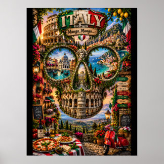 Italy Skull Art Print | State of Mind