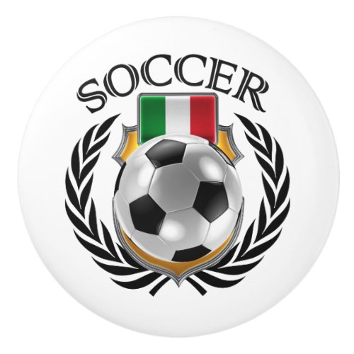 Italy Soccer 2016 Fan Gear Ceramic Knob