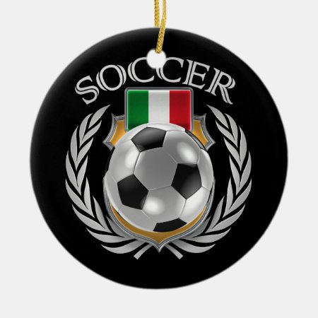 Italy Soccer 2016 Fan Gear Ceramic Ornament