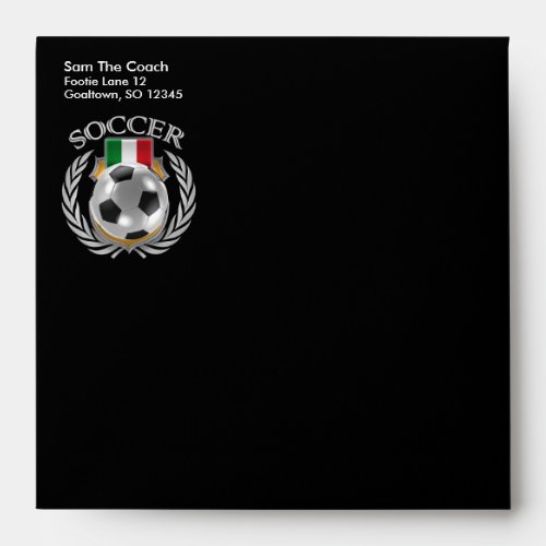Italy Soccer 2016 Fan Gear Envelope