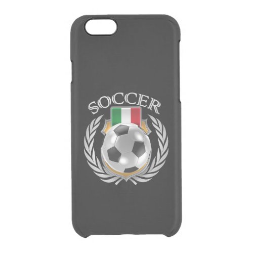 Italy Soccer 2016 Fan Gear Clear iPhone 66S Case