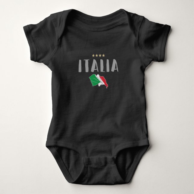 Italy Soccer Football Fan Shirt Flag (Front)