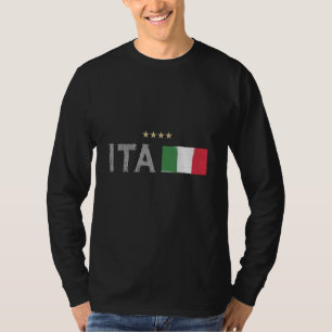 Italy Soccer Football Fan Shirt Flag