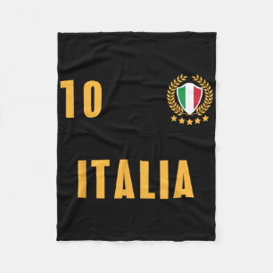 Italy Soccer Jersey Italia Footbyll Team Fun Fleece Blanket