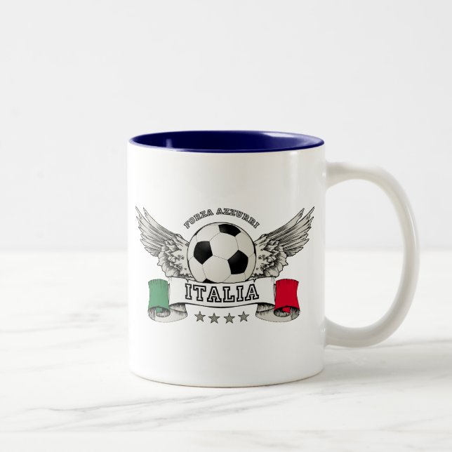 Italy Soccer National Team Supporter mug (Right)