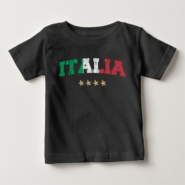 Italy Soccer Shirt Football Fan Italian Flag (Front)