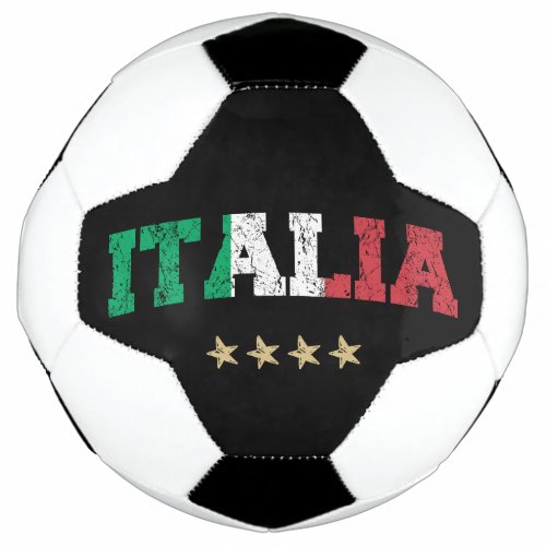 Italy Soccer Shirt Football Fan Italian Flag Soccer Ball