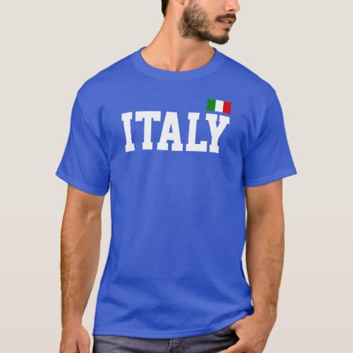 Italy Soccer T_Shirt  Football World Cup Tee
