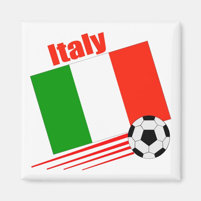 Italy Soccer Team Magnet (Front)