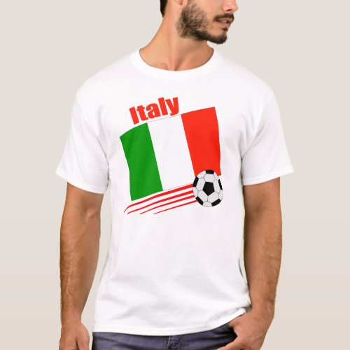 Italy Soccer Team T_Shirt