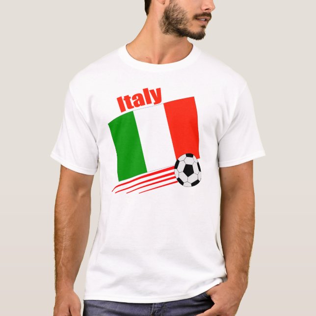 Italy Soccer Team T-Shirt (Front)
