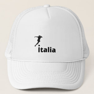 Italy soccer trucker hat