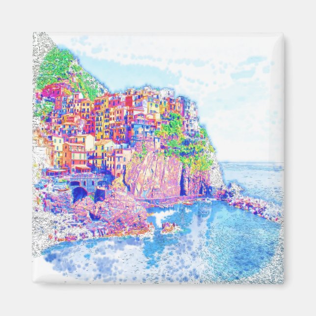 Italy Souvenir Magnet 7 (Front)