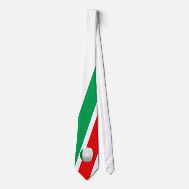 Italy - Squadra Azzurra Football Neck Tie (Front)