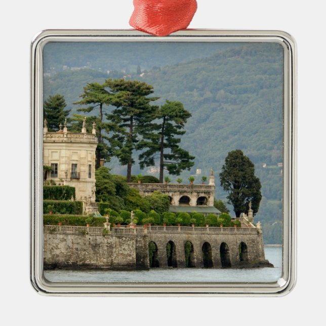 Italy, Stresa, Lake Maggiore, Isola Bella 2 Metal Ornament (Front)