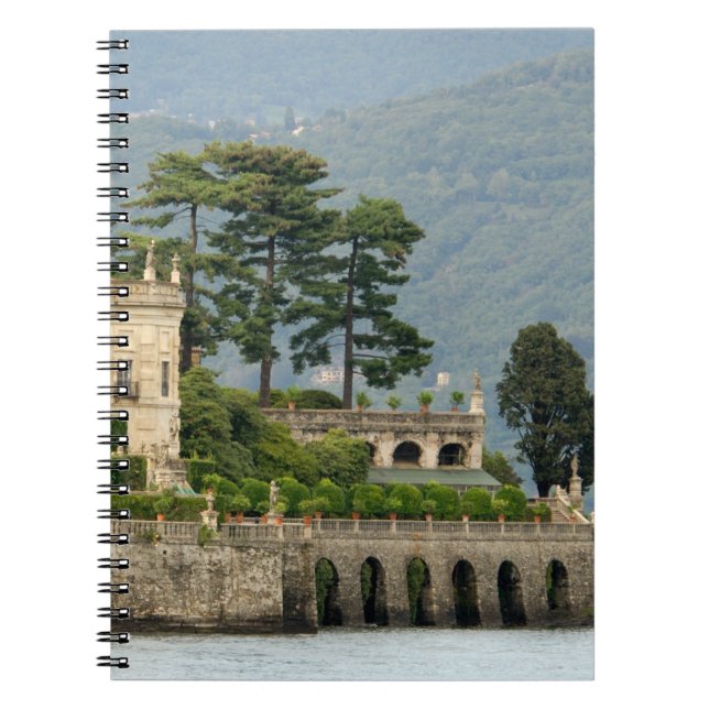 Italy, Stresa, Lake Maggiore, Isola Bella 2 Notebook (Front)