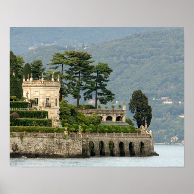 Italy, Stresa, Lake Maggiore, Isola Bella 2 Poster (Front)