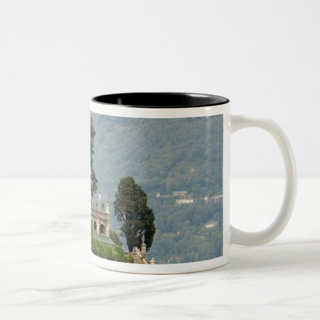 Italy, Stresa, Lake Maggiore, Isola Bella 2 Two-Tone Coffee Mug (Right)