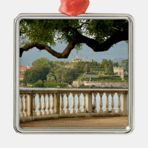 Italy, Stresa, Lake Maggiore, Isola Bella Metal Ornament