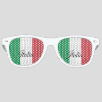 Italy Sunglasses & Party Shades / Italian flag