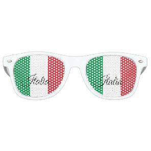 Italy Sunglasses & Party Shades / Italian flag
