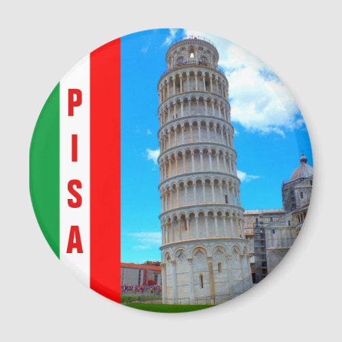 Italy _ The Leaning Tower of Pisa Magnet