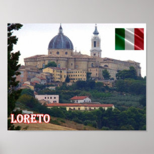 Italy - The Marches - Loreto - Poster