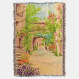 Italy  throw blanket