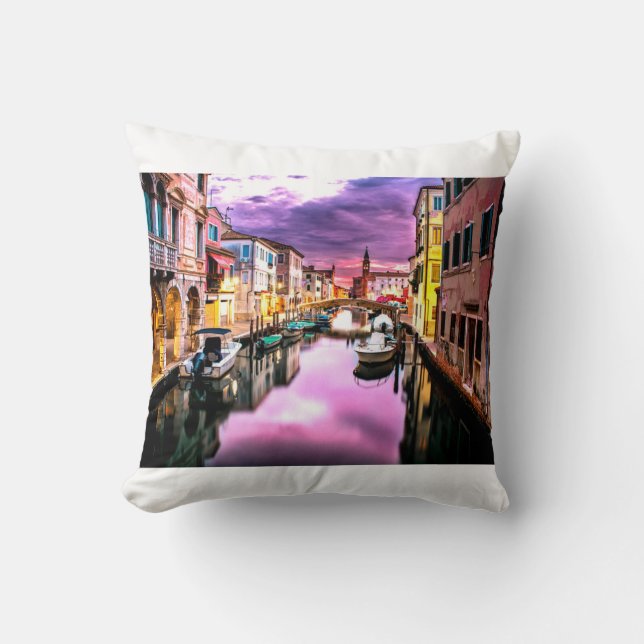 Italy throw pillow. pillow (Front)