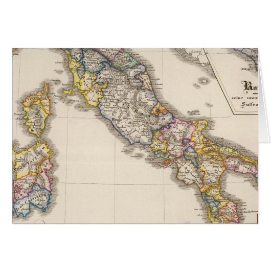 Italy to his ecclesiastical division cards (Front Horizontal)
