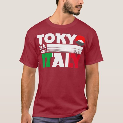 Italy Tokyo World Games 2020 T_Shirt