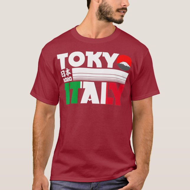 Italy Tokyo World Games 2020 T-Shirt (Front)