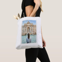 Italy Tote/ Trevi Fountain