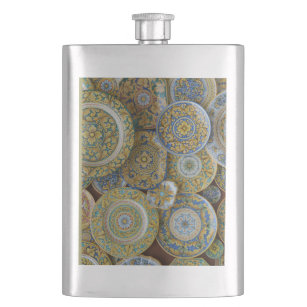 Italy. Traditional designs.      Flask