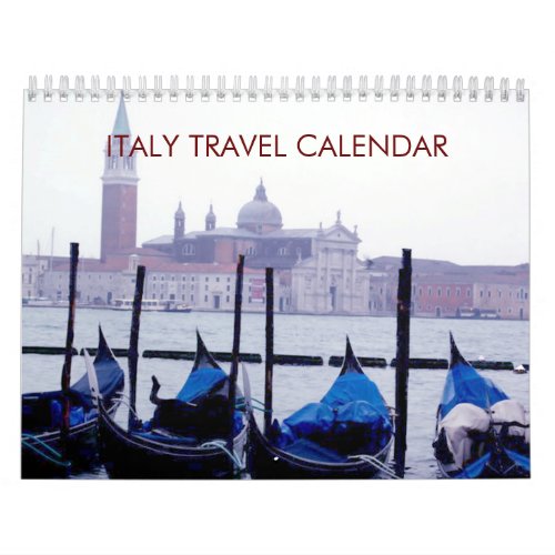 Italy Travel Calendar