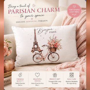 Italy Travel Landmarks Collage pillows   Paris