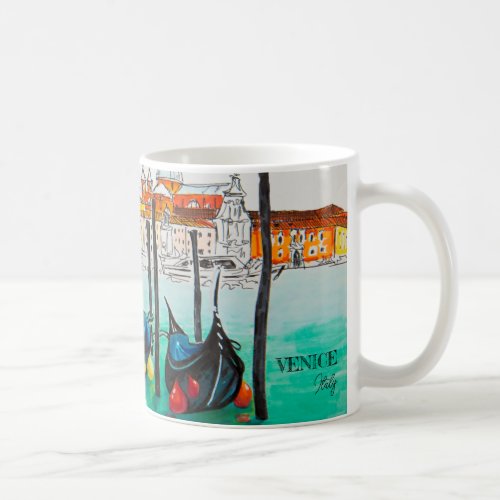 Italy Travel _ VENICE watercolor souvenir Coffee Mug