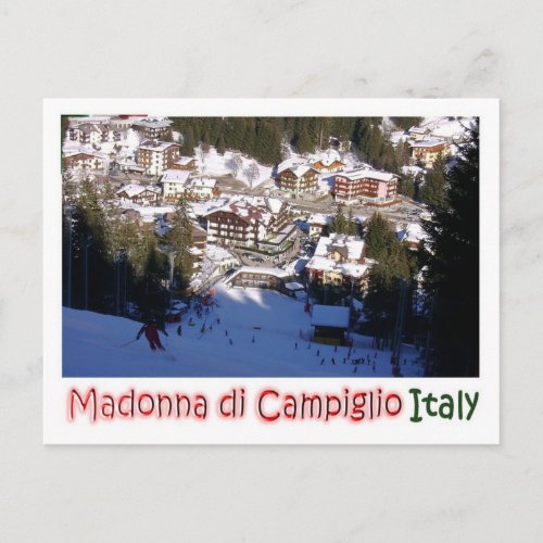 Italy _ Trentino Alto Adige _ Madonna di Campiglio Postcard