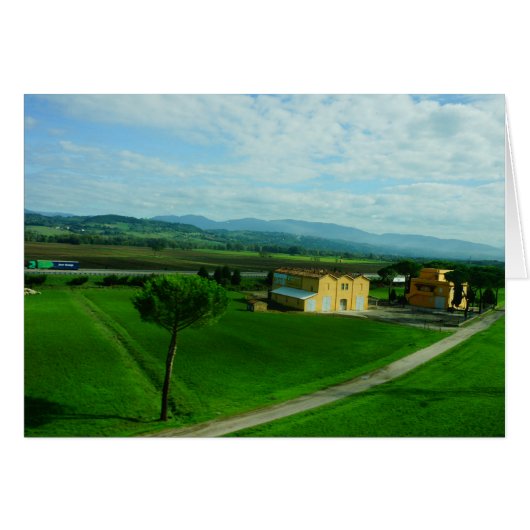 Italy - Tuscan Countryside Cards (Front Horizontal)