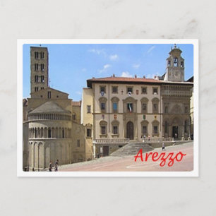 Italy - Tuscany - Arezzo - Postcard