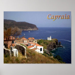 Italy - Tuscany - Capraia - Poster