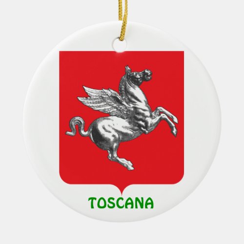 Italy _ Tuscany Custom Christmas Ornament