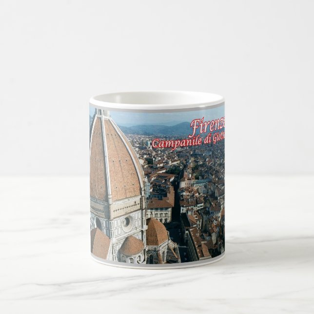 Italy - Tuscany - Florence - Giotto's Bel Tower - Coffee Mug (Center)