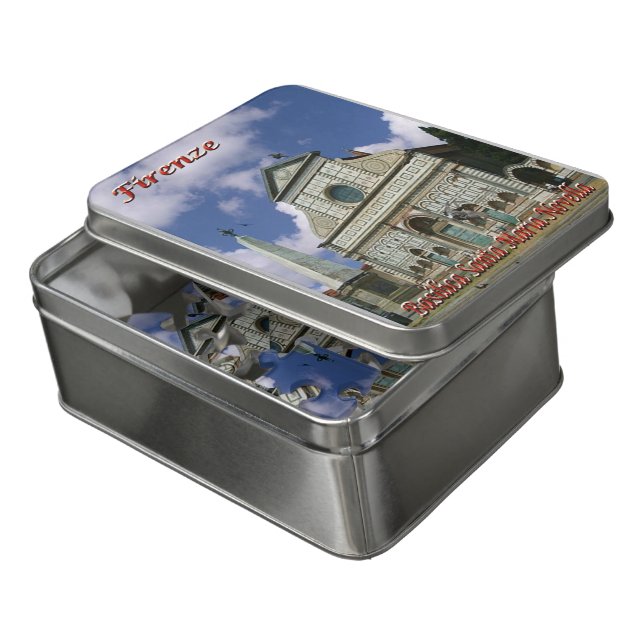 Italy - Tuscany - Florence - Jigsaw Puzzle (Lid Open)