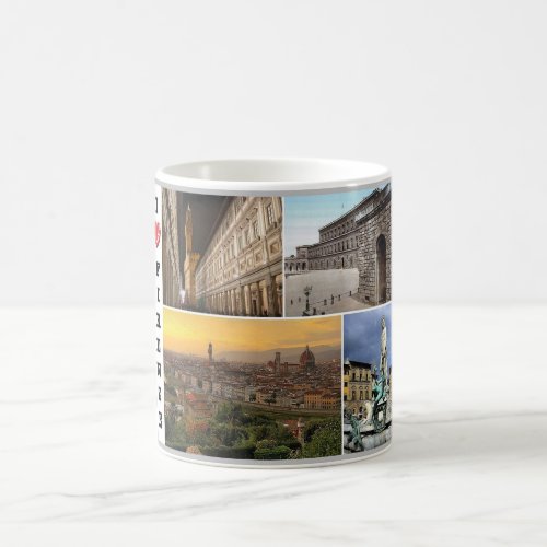 Italy _ Tuscany _ Florence _ Mosaic _ Coffee Mug